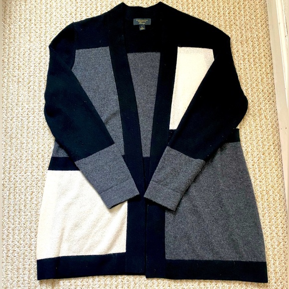 CHARTER CLUB | 100% Cashmere Women’s Long Cardigan Large - Picture 4 of 12